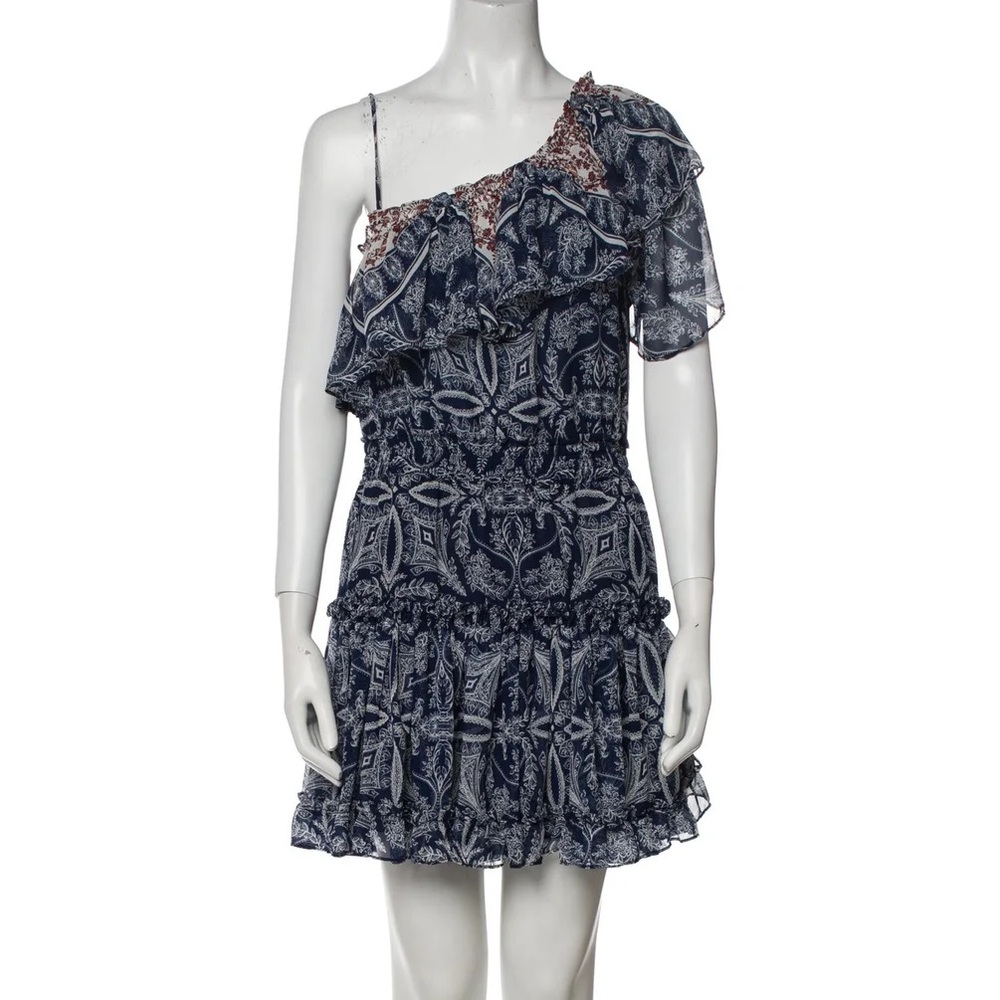 MISA Los Angeles Ezri Dress Blue